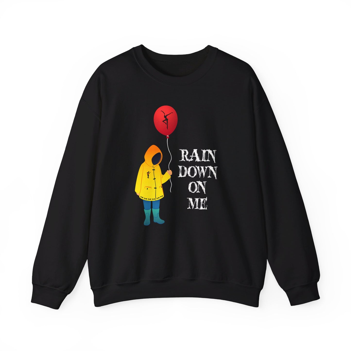 Halloween Rain Down On me Crew Neck Sweatshirt