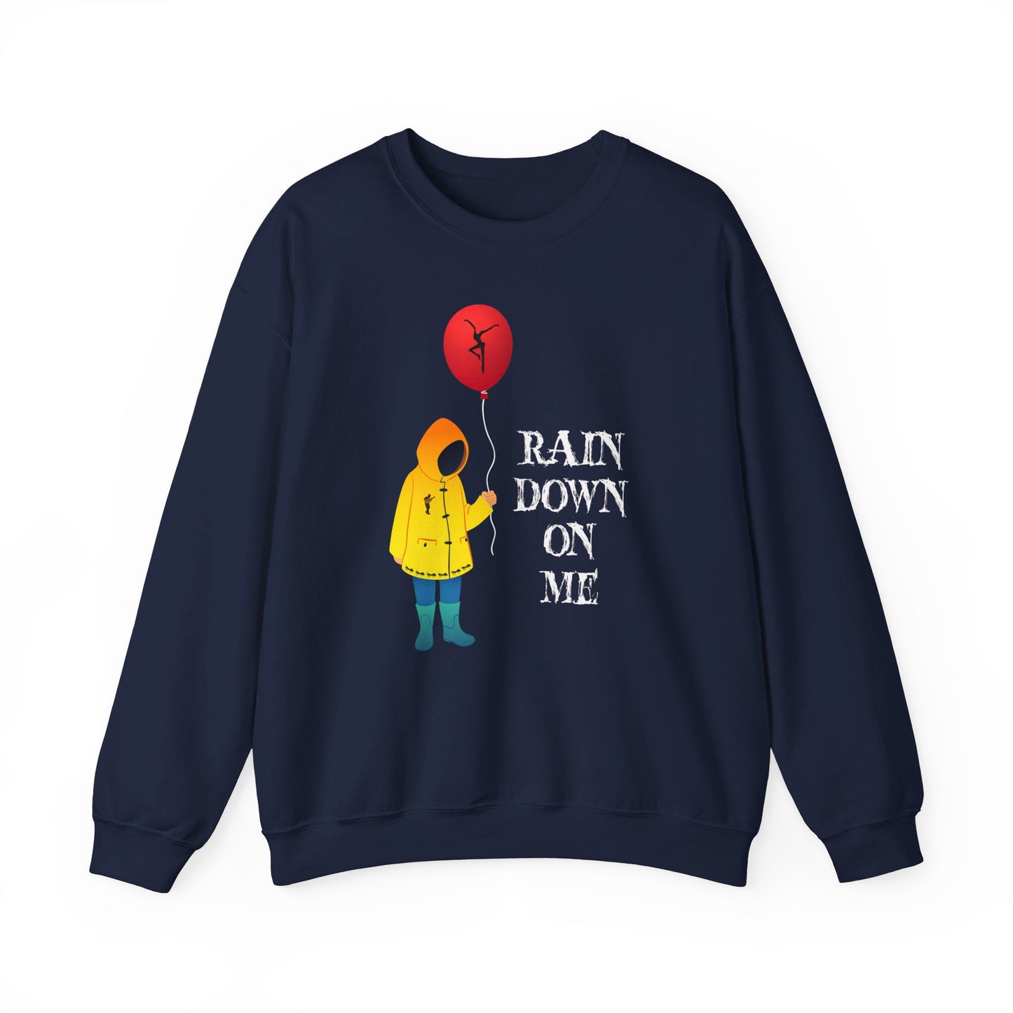 Halloween Rain Down On me Crew Neck Sweatshirt