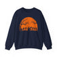 Halloween Moon Crew Neck Sweatshirt