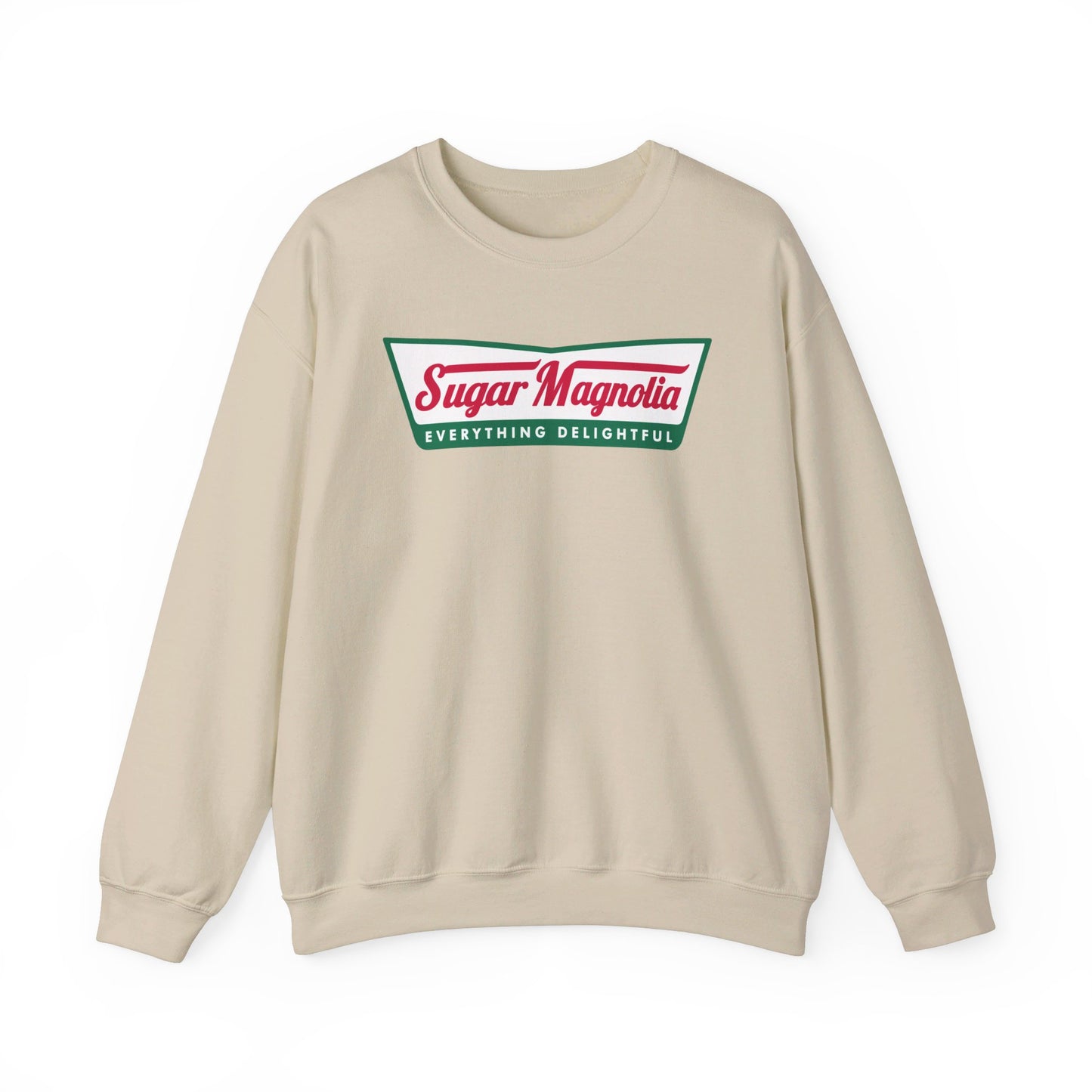 Sugar Magnolia KK Logo  Crew Neck Sweatshirt