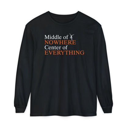 Middle Of Nowhere 2025 *with back printing Long Sleeve T