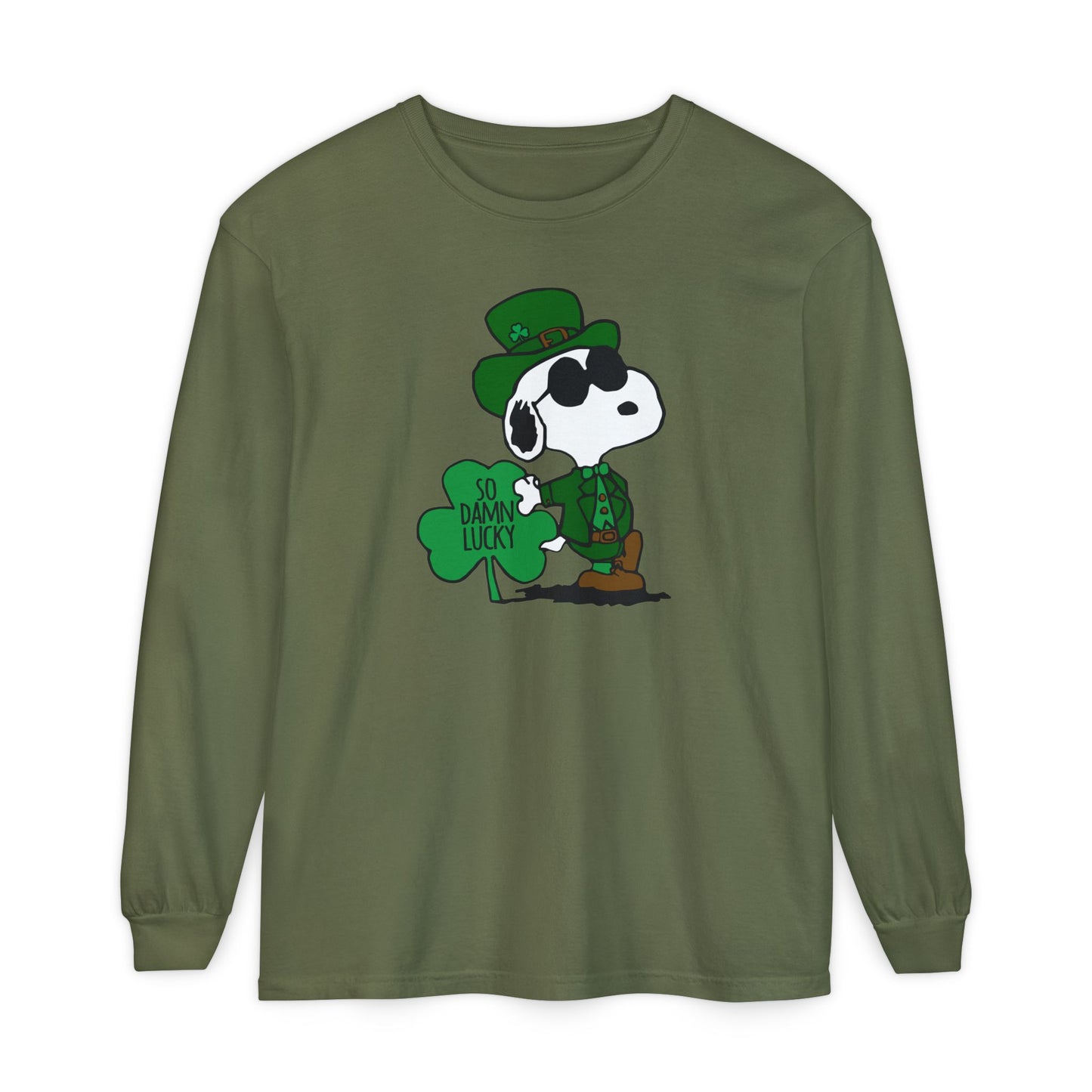 Lucky Dog Long Sleeve Tee