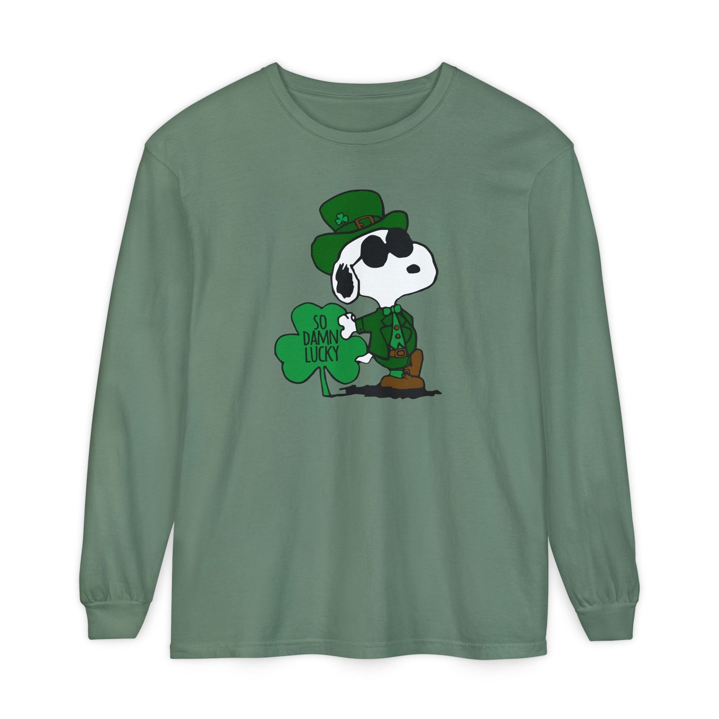 Lucky Dog Long Sleeve Tee