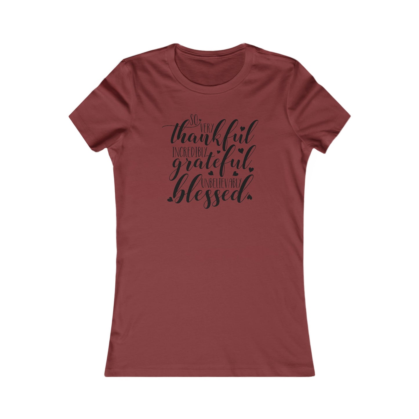 Thankful Grateful Blessed Women's Cut