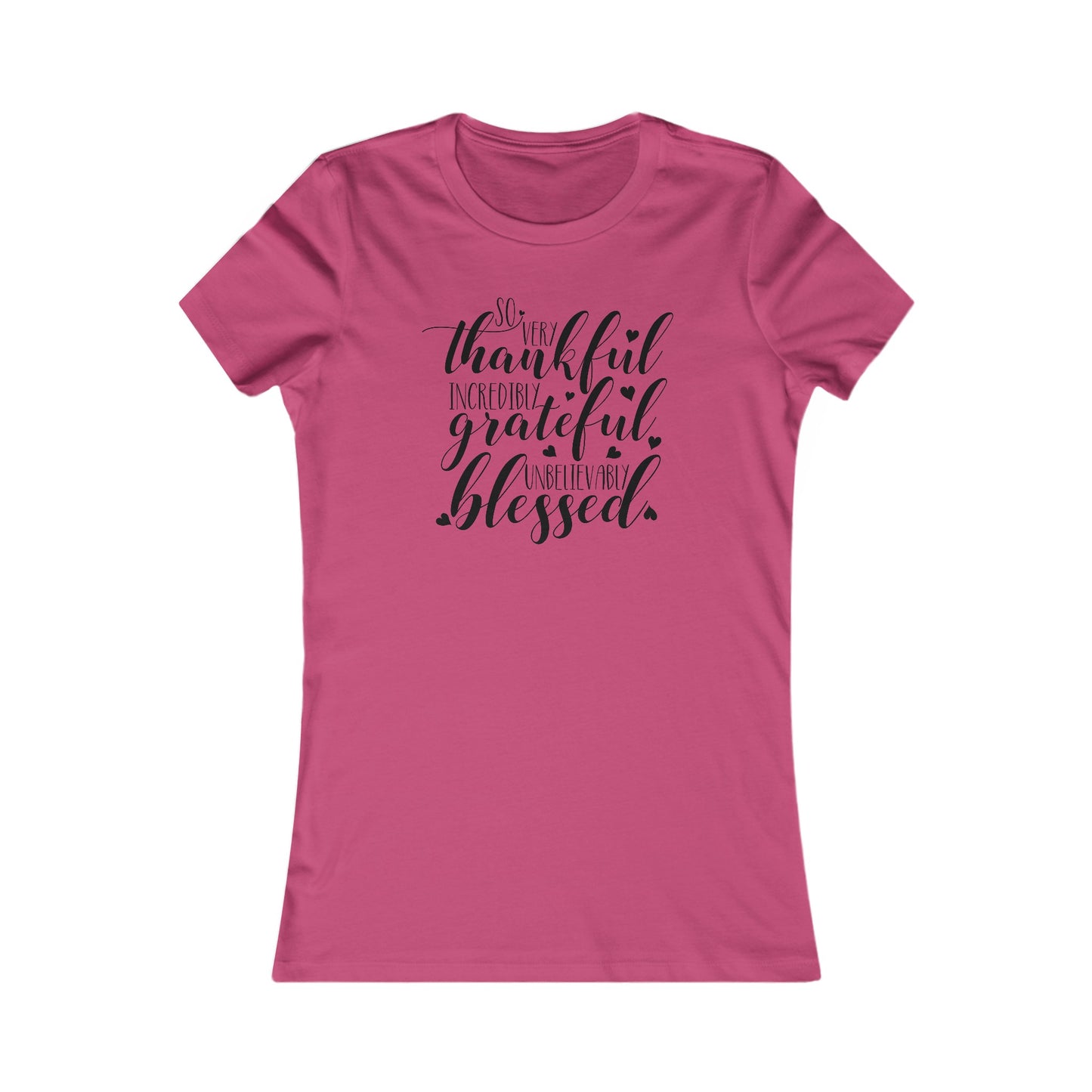 Thankful Grateful Blessed Women's Cut