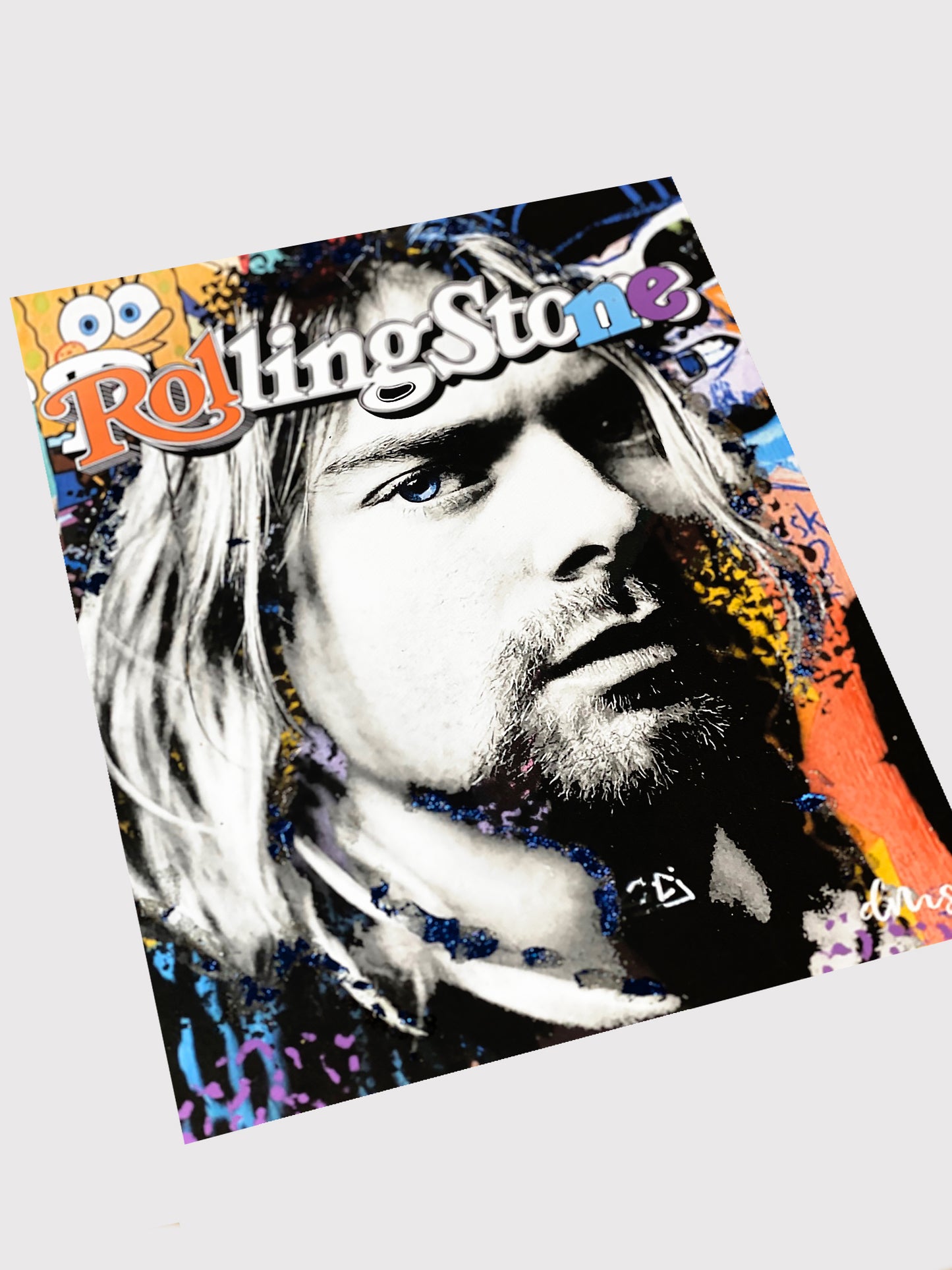 Kurt Multi Media Art Print  11x14