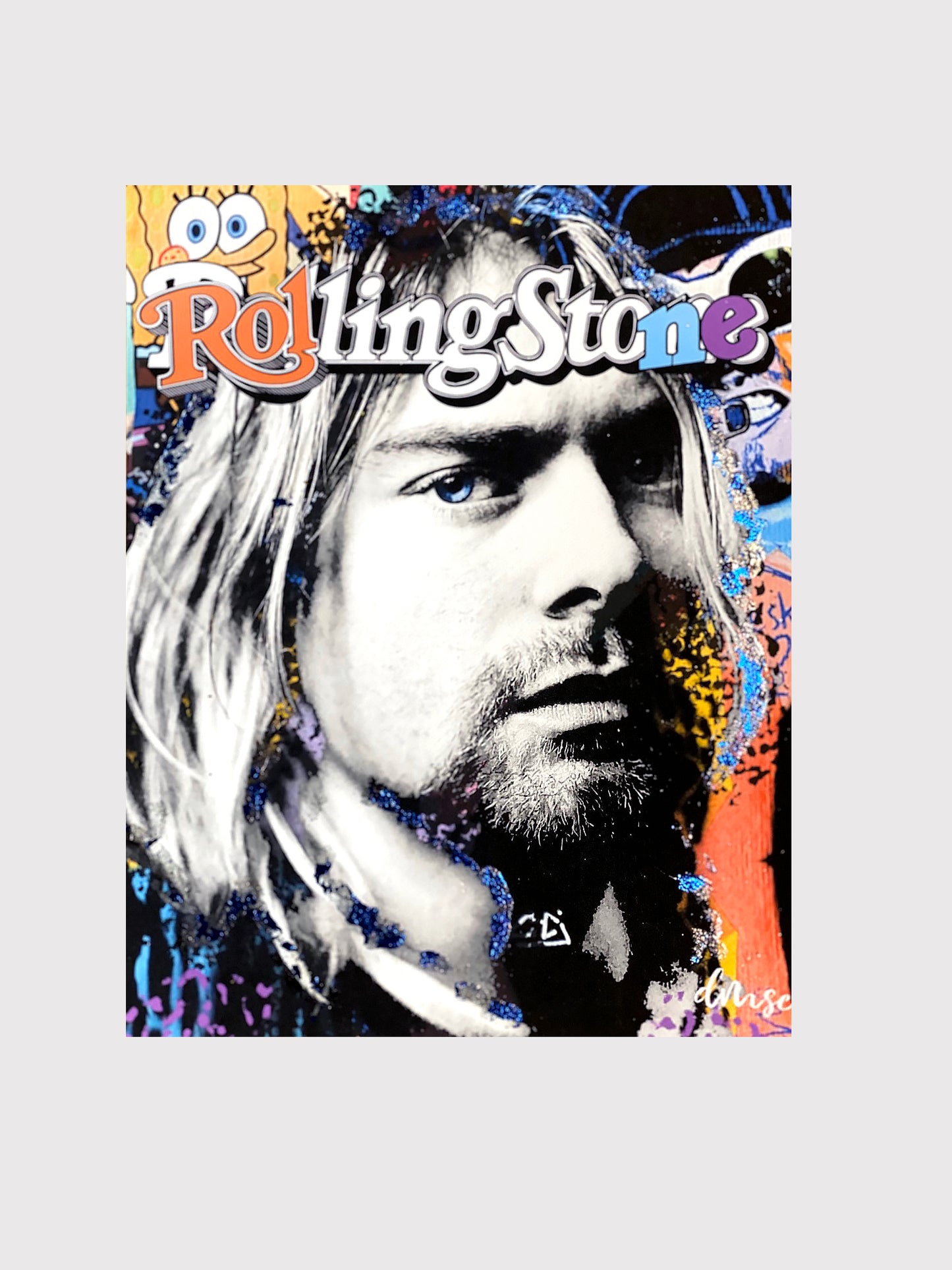 Kurt Multi Media Art Print  11x14