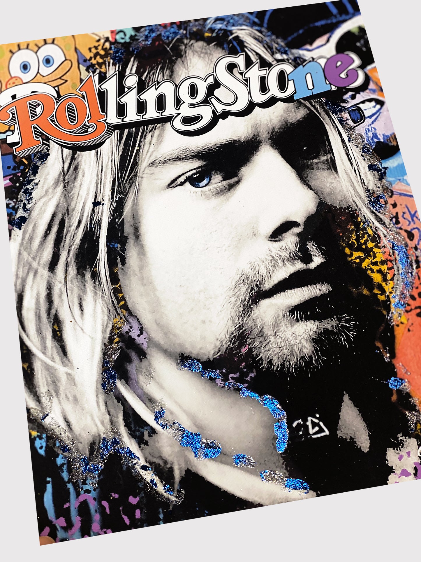 Kurt Multi Media Art Print  11x14