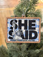 She Said NYC 2026 - Wood Ornament