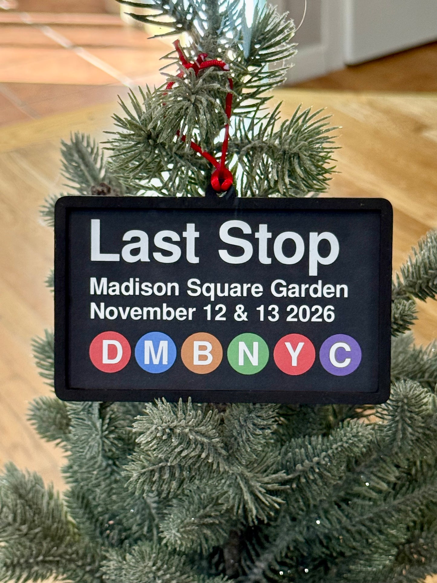 Last Stop Classic 2026 - Wood Ornament