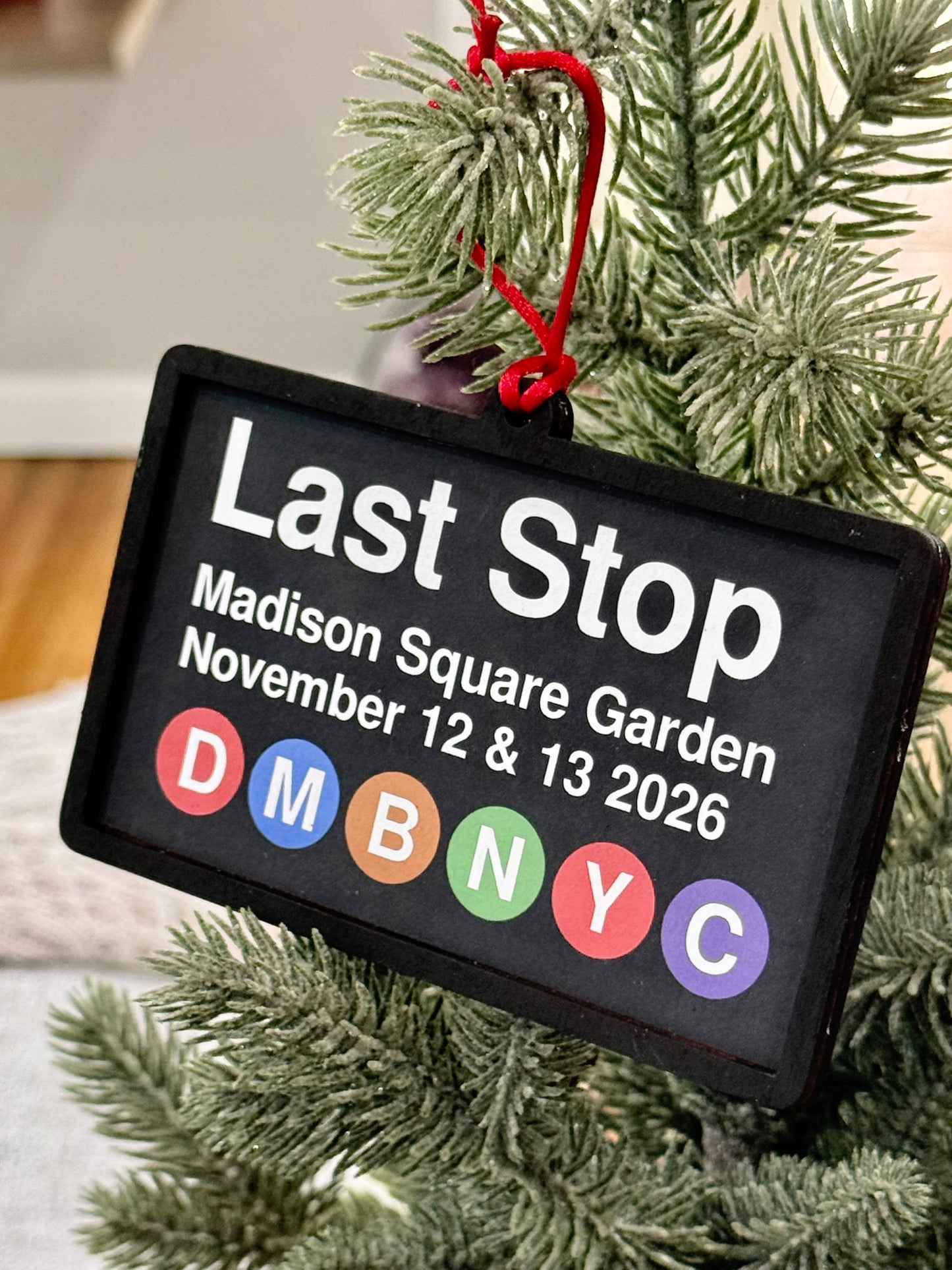 Last Stop Classic 2026 - Wood Ornament