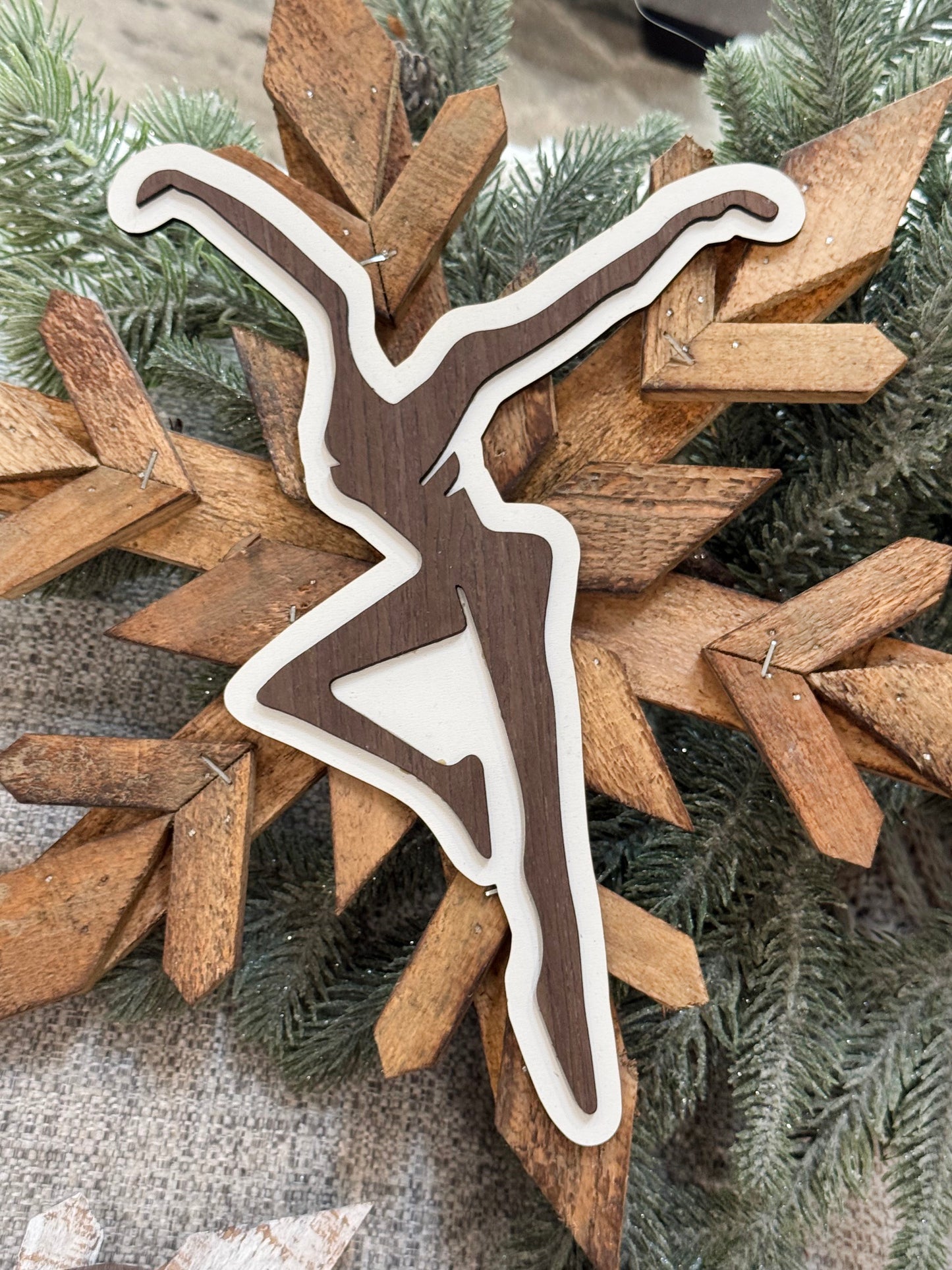 Handmade Wood Tree Topper (4 Variations)