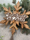 Handmade Wood Tree Topper (4 Variations)