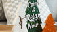 Set Of 3 Trees Wood Decor