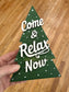 Set Of 3 Trees Wood Decor