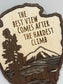 NPS - The Best View Comes After The Hardest Climb *Wood Art