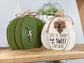 Wood Pumpkins Set Of 2