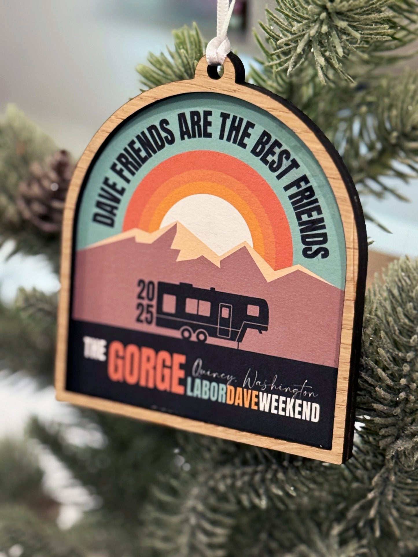 Dave Friends The Gorge 2025 Ornament