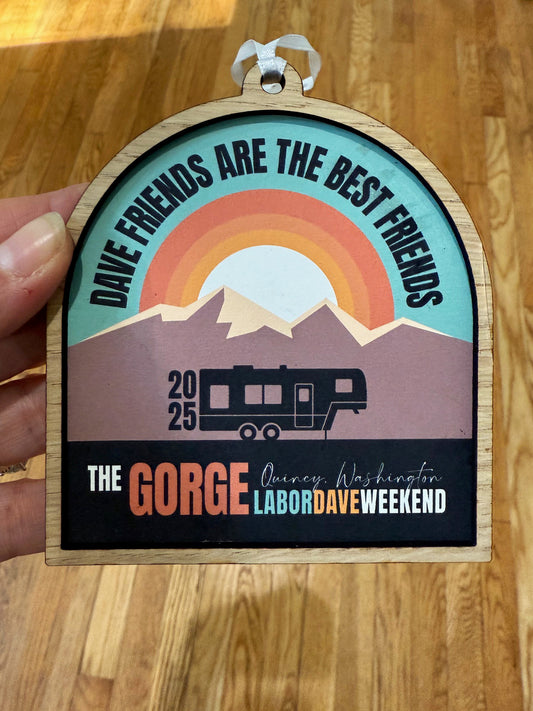 Dave Friends The Gorge 2025 Ornament