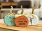 Wood Pumpkin Trio *It by Your Side