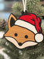 Christmas Fox Ornament