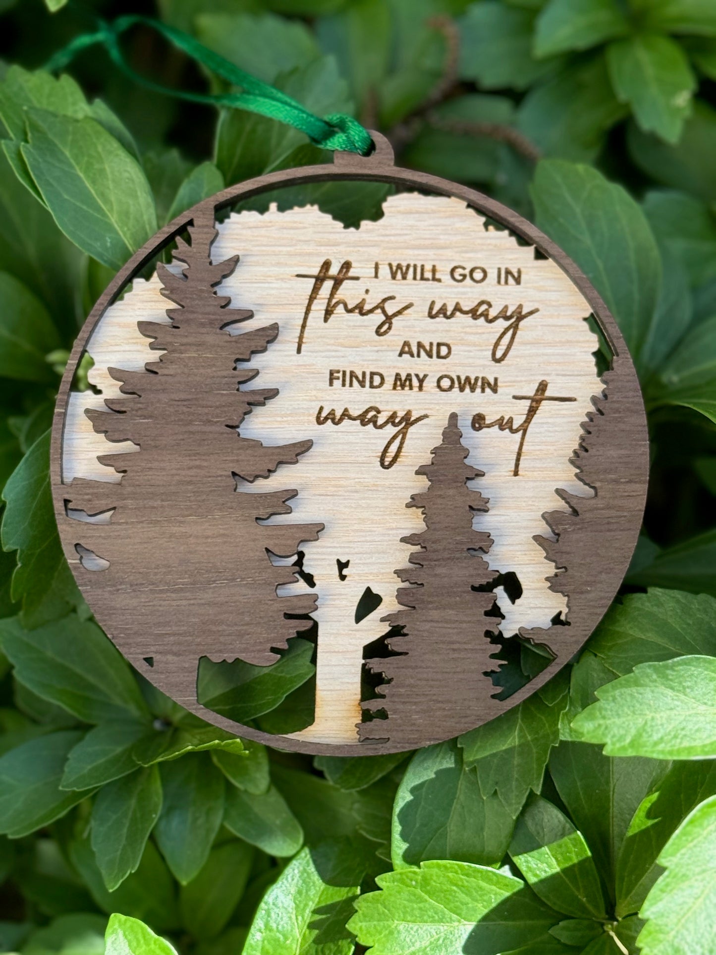 Find My Own Way Out Ornament