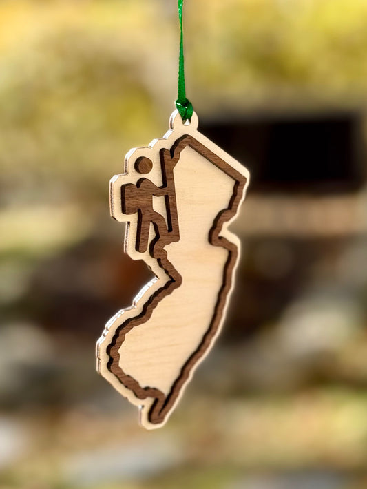 Hike New Jersey Ornament
