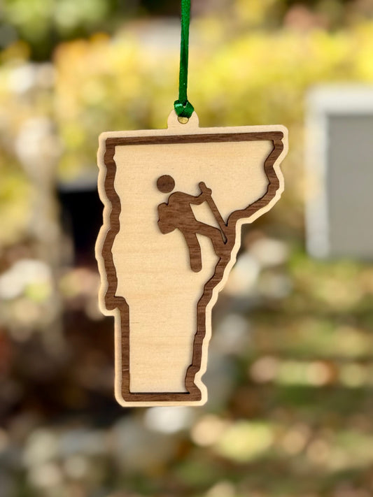 Hike Vermont Ornament
