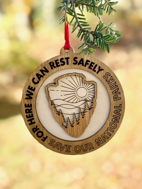 Rest Safely Ornament