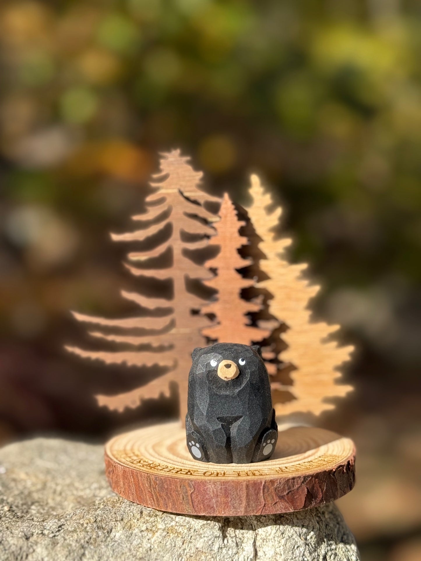 Life is better on the mountain bear
