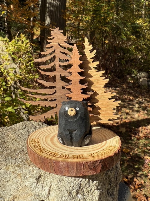 Life is better on the mountain bear