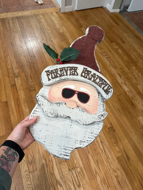 Jerry Santa Door or Wall Hanger
