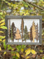 Layered Framed Tree Art