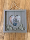 You & Me Wood Slat Frame