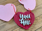 Limited Run Valentines Day Wood Garland
