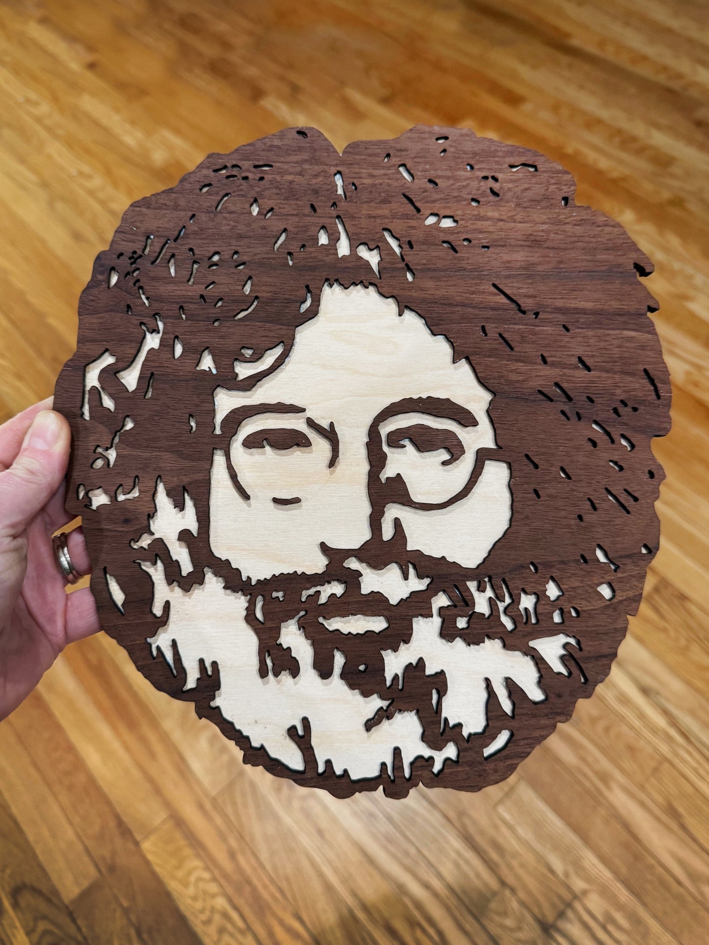 Forever Jerry Wood wall Art Contour Cut