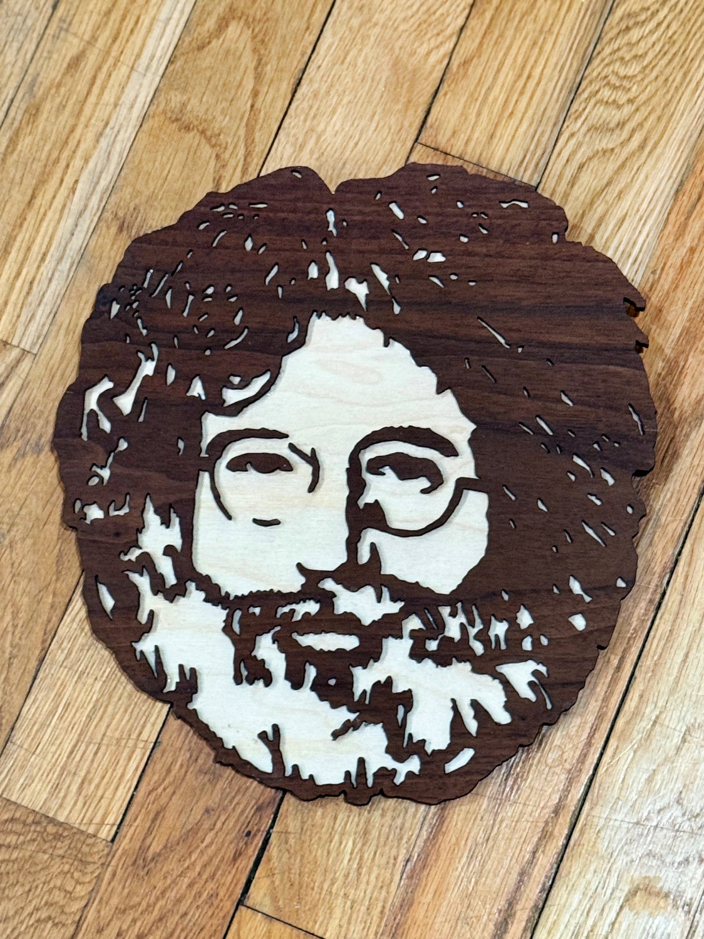 Forever Jerry Wood wall Art Contour Cut