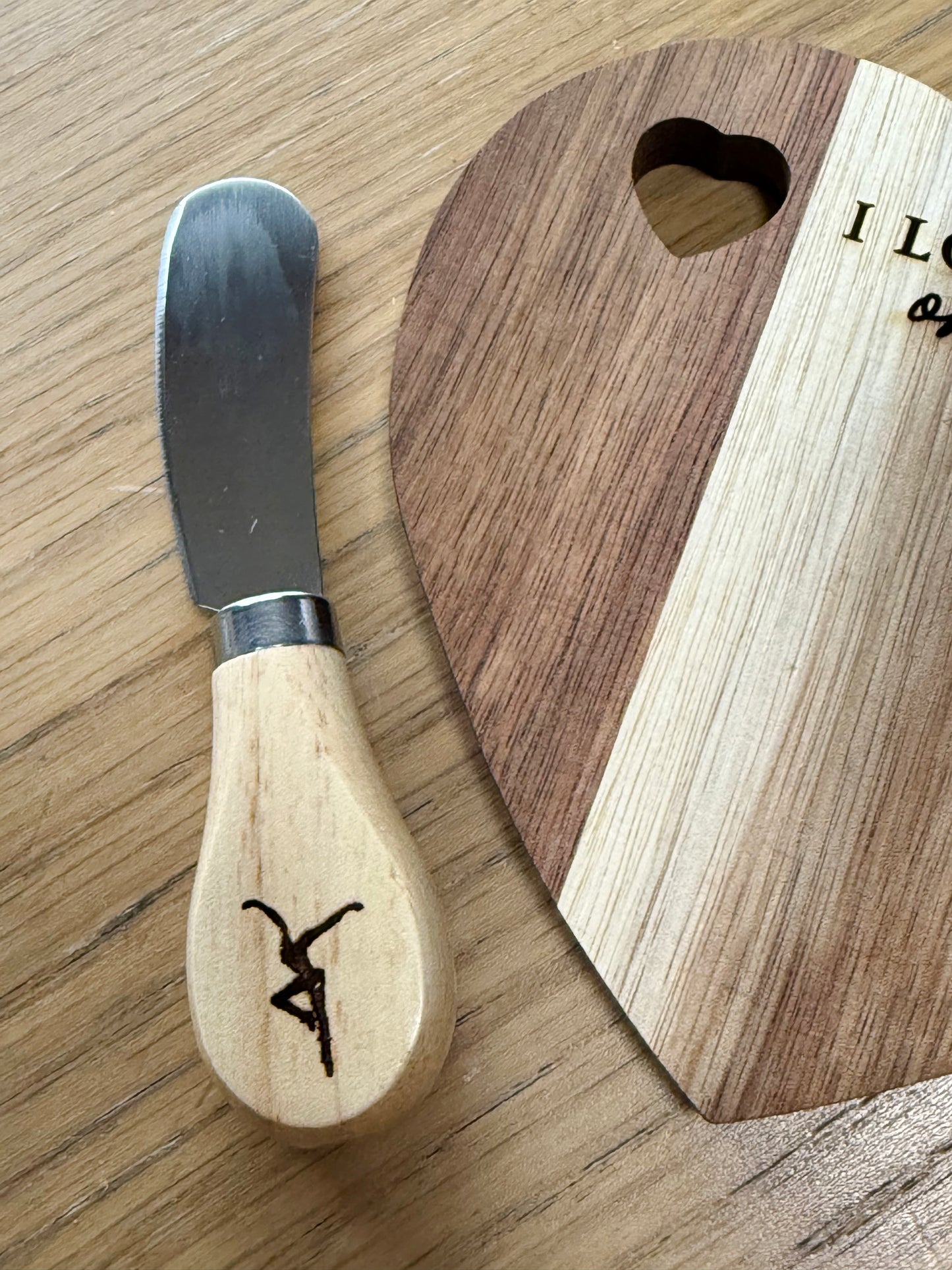 HEART Cutting Board *I Love You Oh So Well 5x5.25