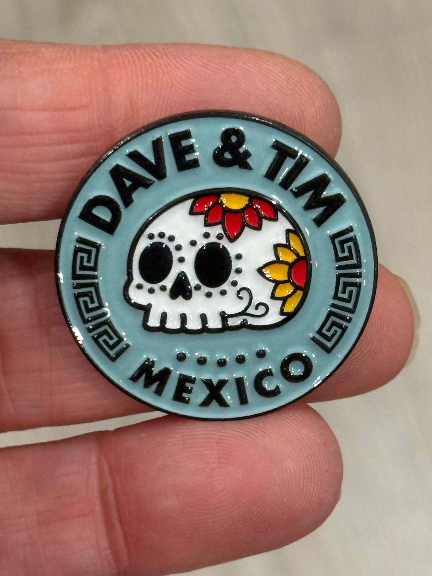 Dave & Tim Mexico Pin