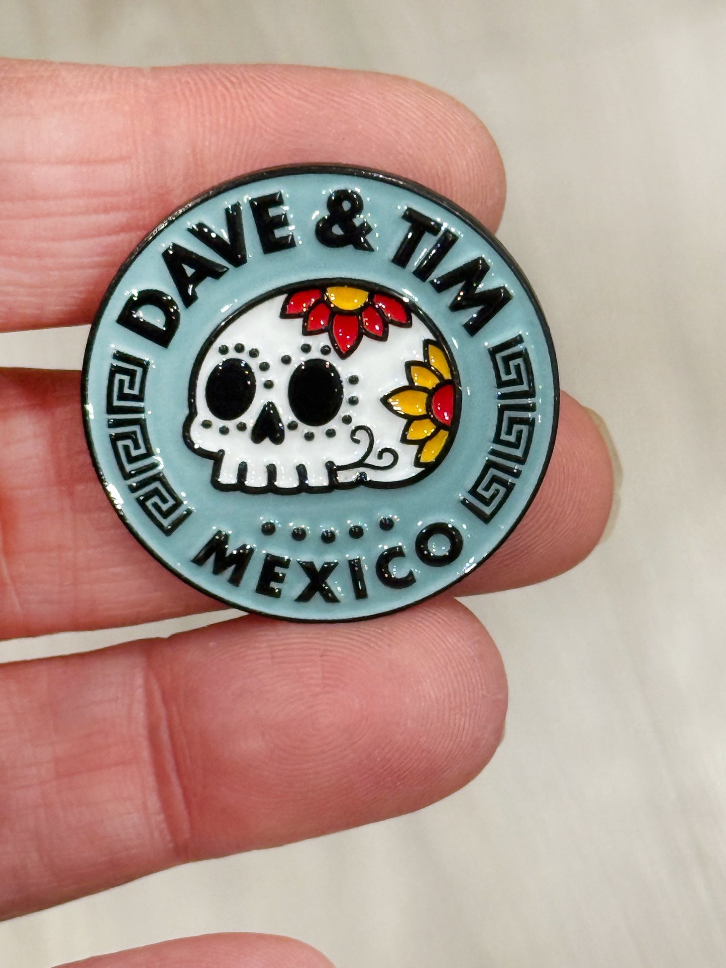 Dave & Tim Mexico Pin