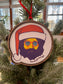 Jerry Santa Abstract Wood & Print