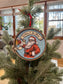 Santa Eat Drink & Be Merry Wood & Print