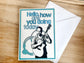 MUSIC Greeting Card - Hello (Plays Granny)