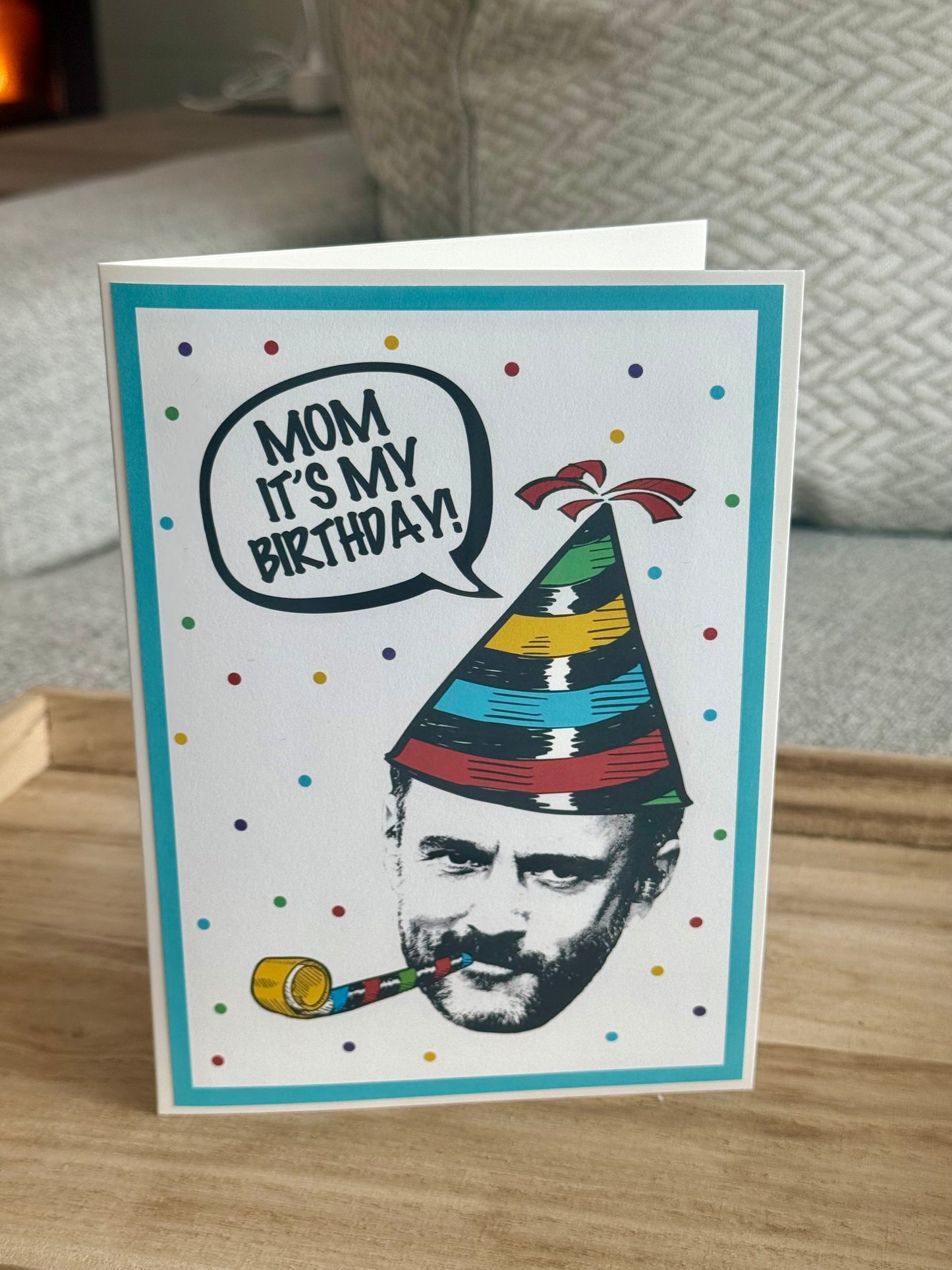 MUSIC Greeting Card - Mom It's My Birthday