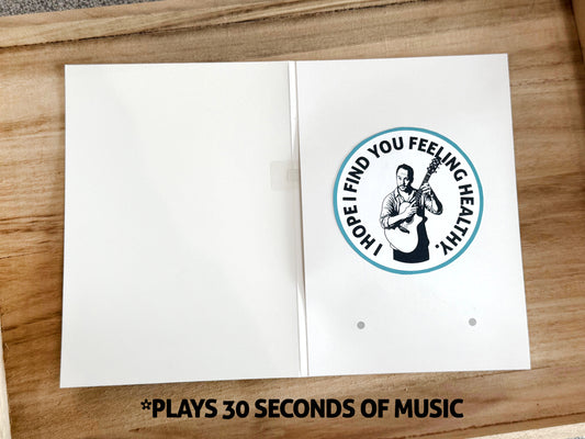 MUSIC Greeting Card - Hello (Plays Granny)