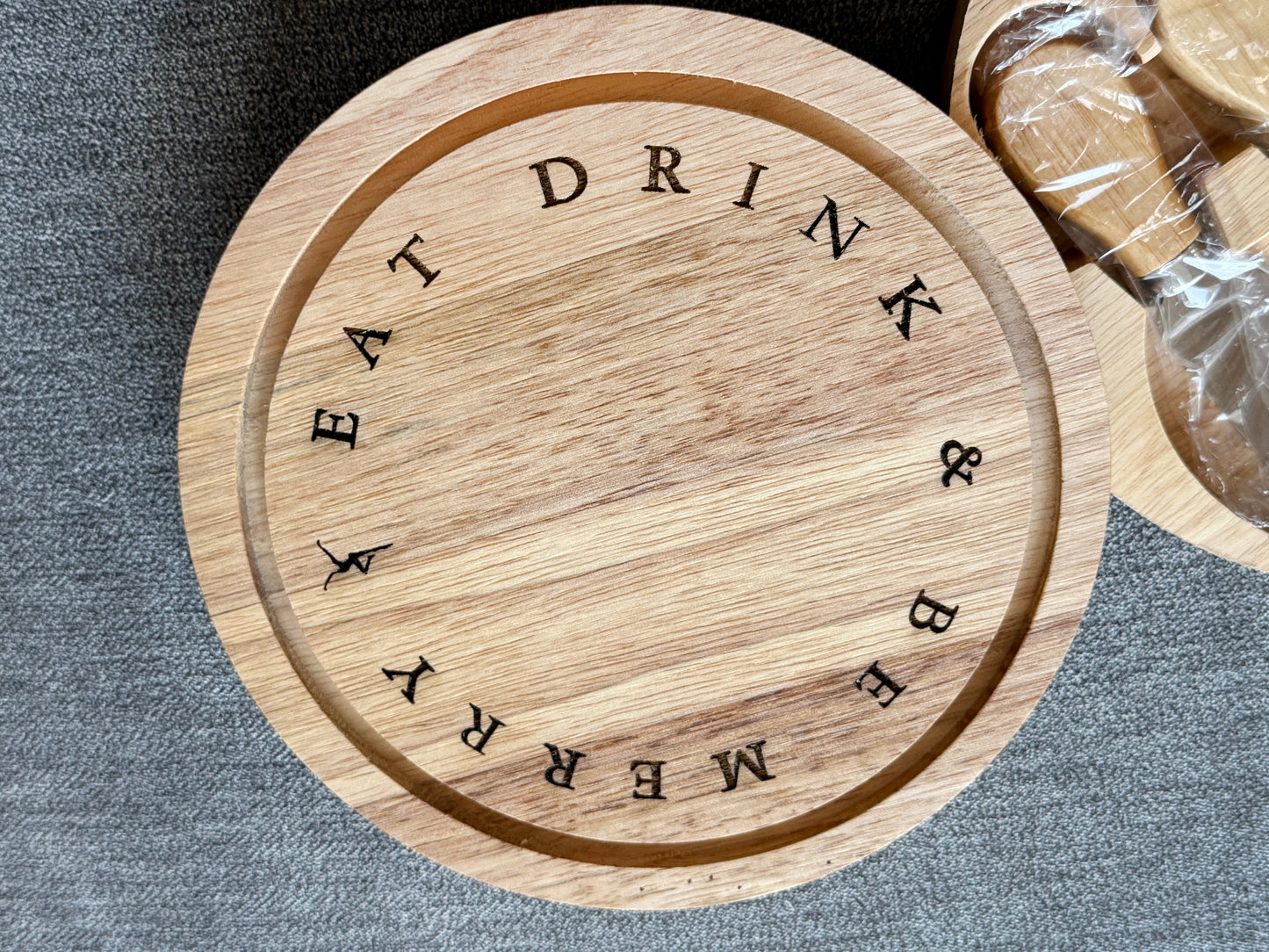 Cheese Board With Knife Set