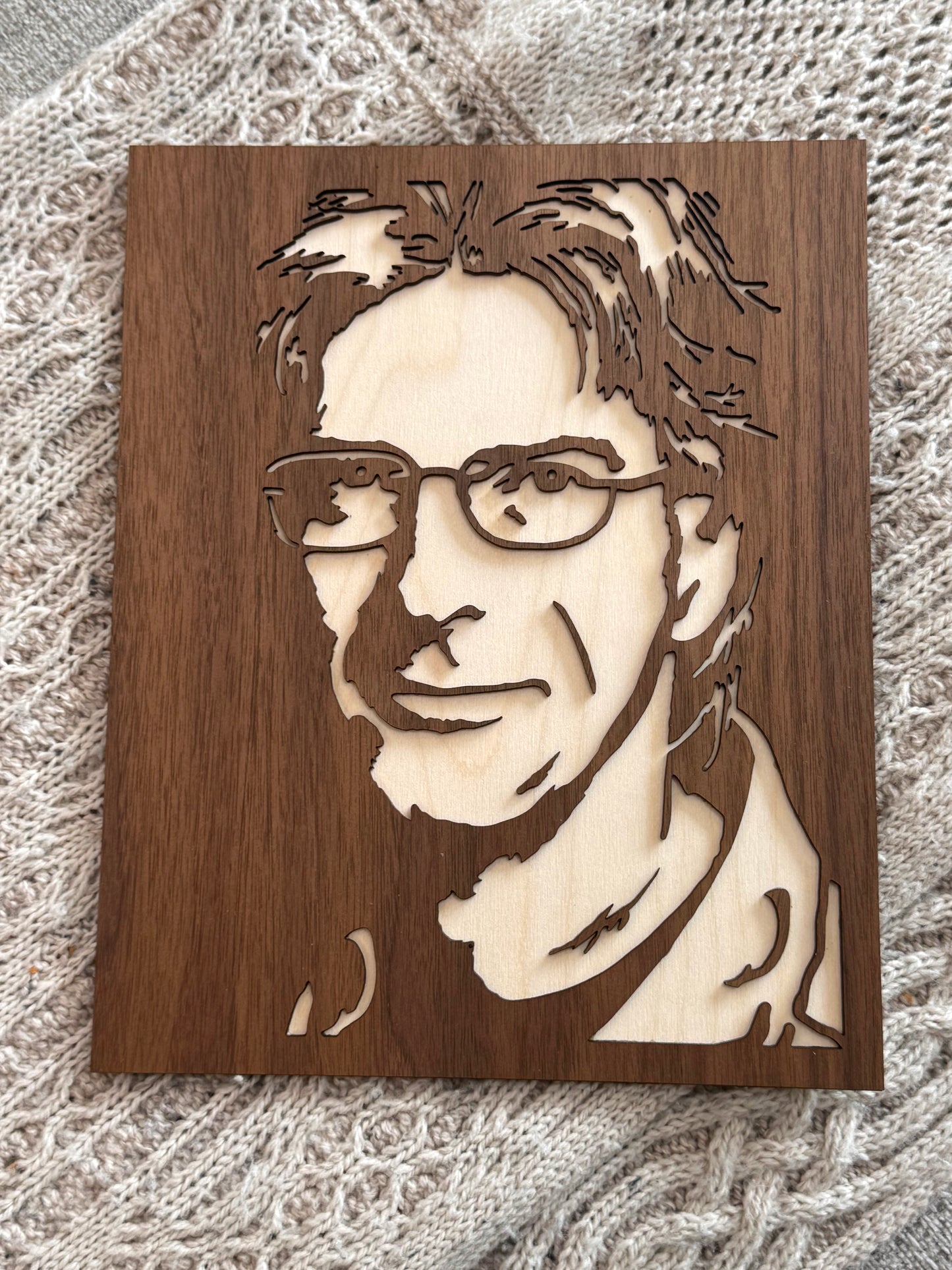 Phil Lesh (wood wall art)