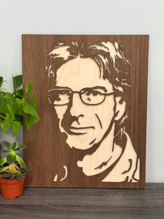 Phil Lesh (wood wall art)