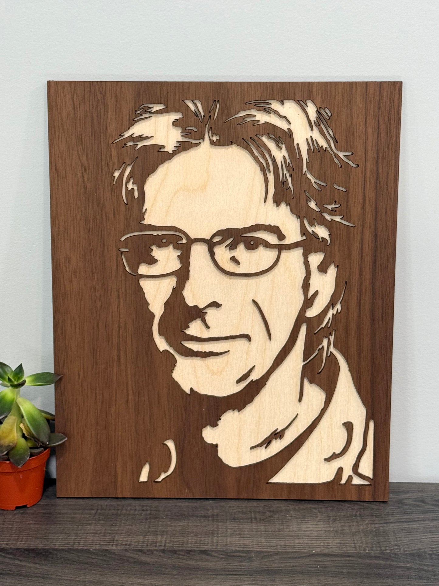 Phil Lesh (wood wall art)