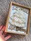 Eat Drink & Be Merry Framed Tree